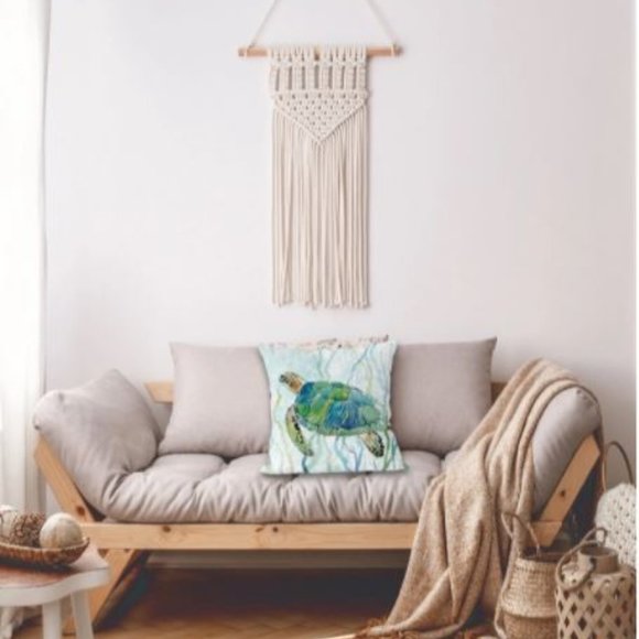 Turtle throw pillow - Picture 3 of 4